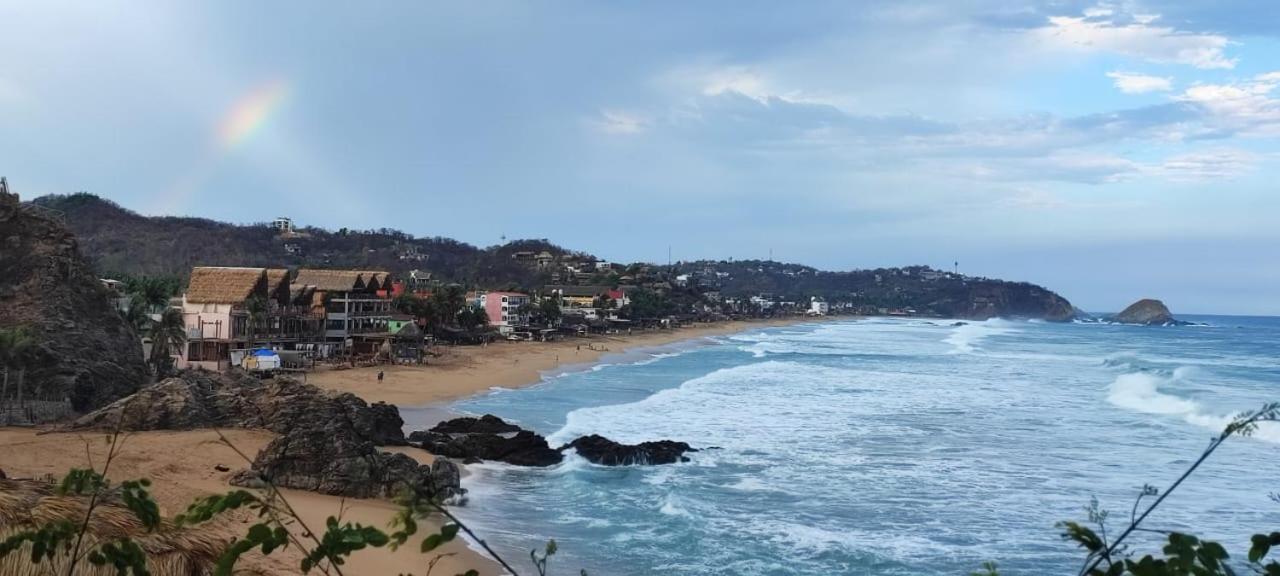 Shambhala Vision Hotel Zipolite Eksteriør billede